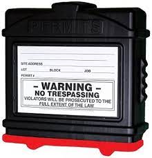 Ez Permit Box Standard