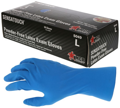 Large -disposable Latex Exam Gloves 12"
